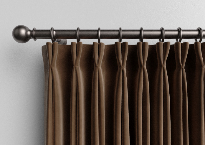Odessa Velvet, Espresso - Made to Measure Curtains - Image 10